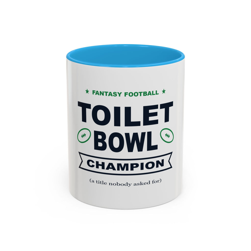 Toilet Bowl Champion Two-Tone Mug