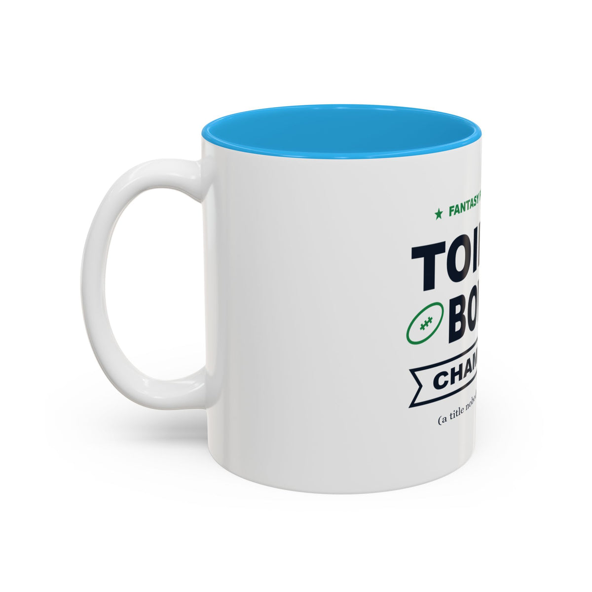 Toilet Bowl Champion Two-Tone Mug