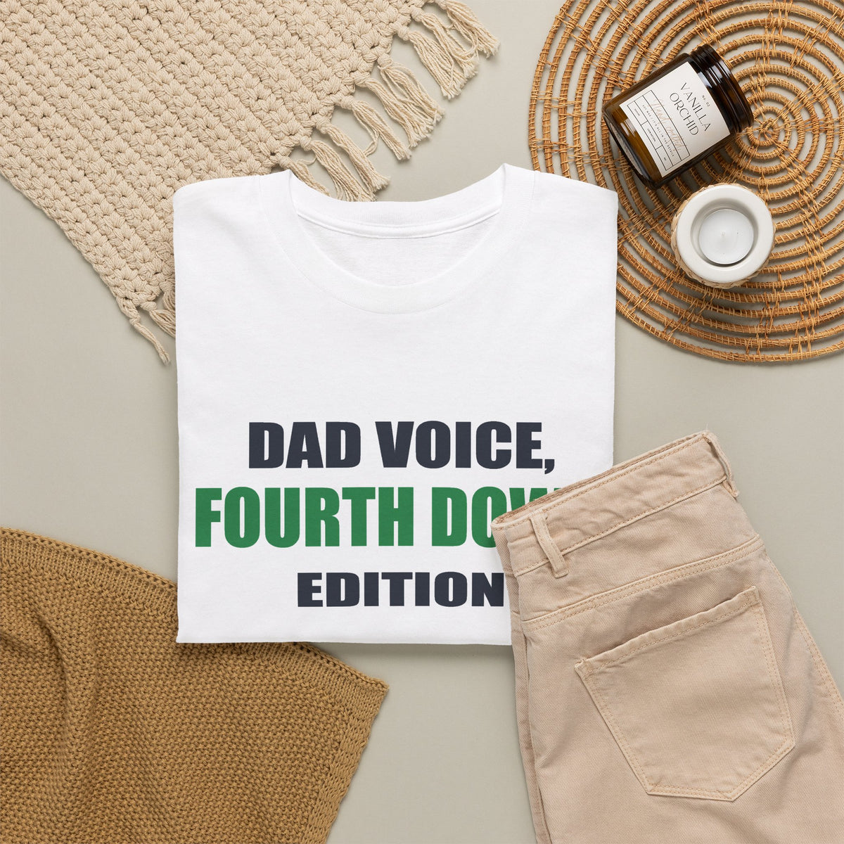 Dad Voice, Fourth Down Edition T-Shirt