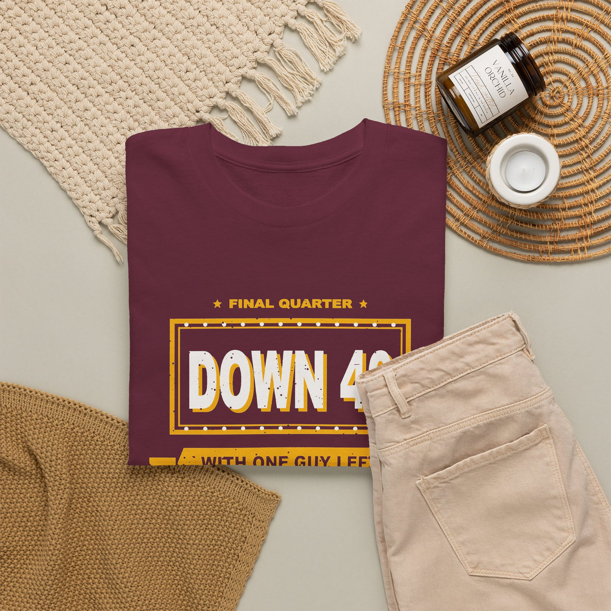 Down 40 With One Guy Left T-Shirt
