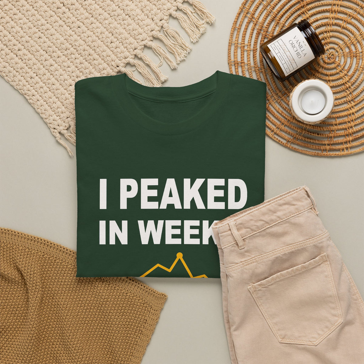 I Peaked In Week 3 T-Shirt