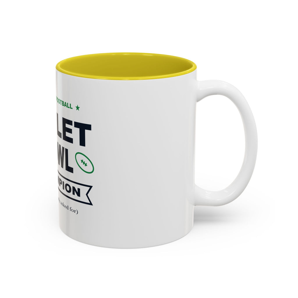 Toilet Bowl Champion Two-Tone Mug