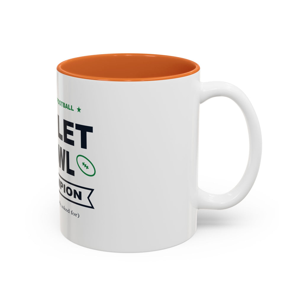 Toilet Bowl Champion Two-Tone Mug