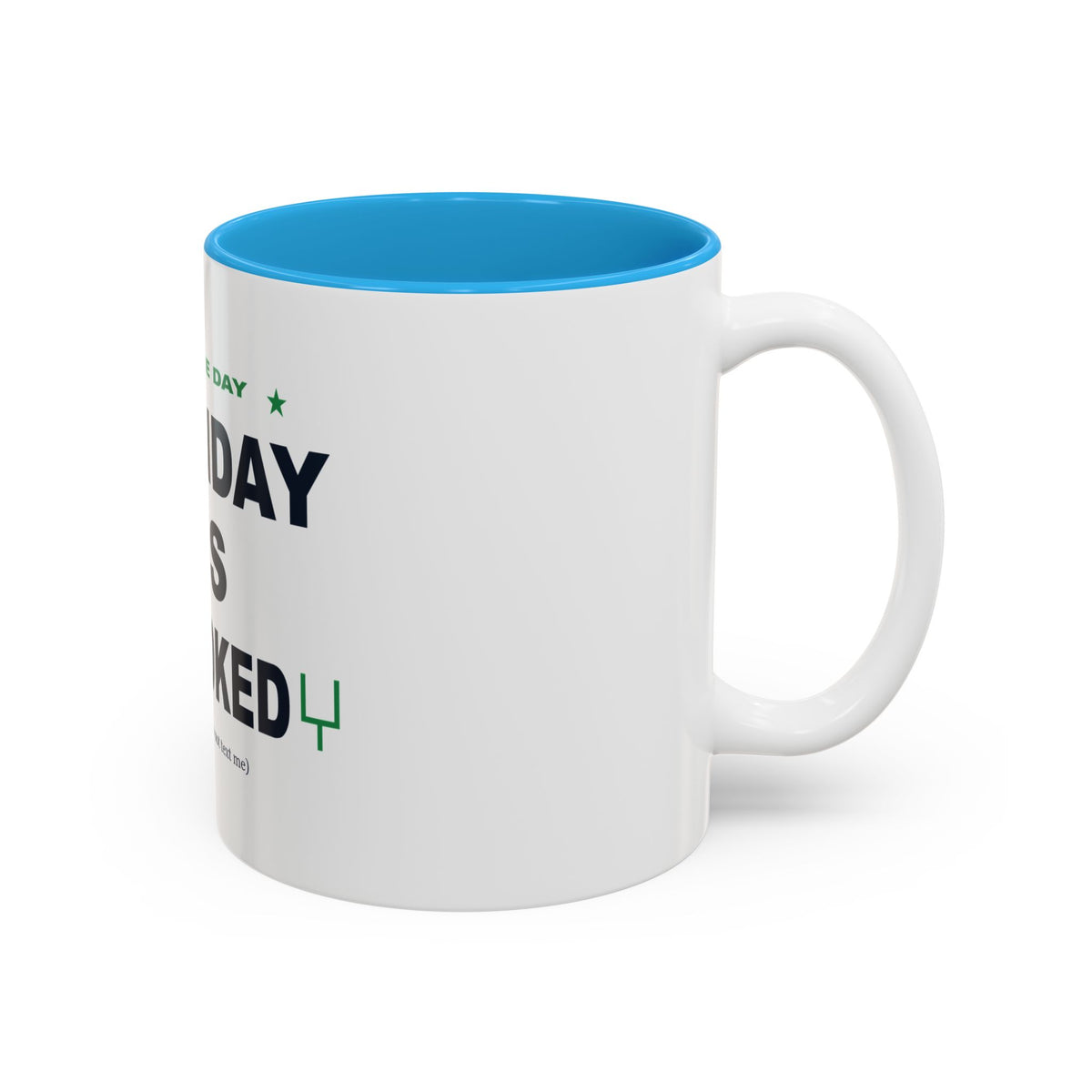 Sunday Is Booked Two-Tone Mug