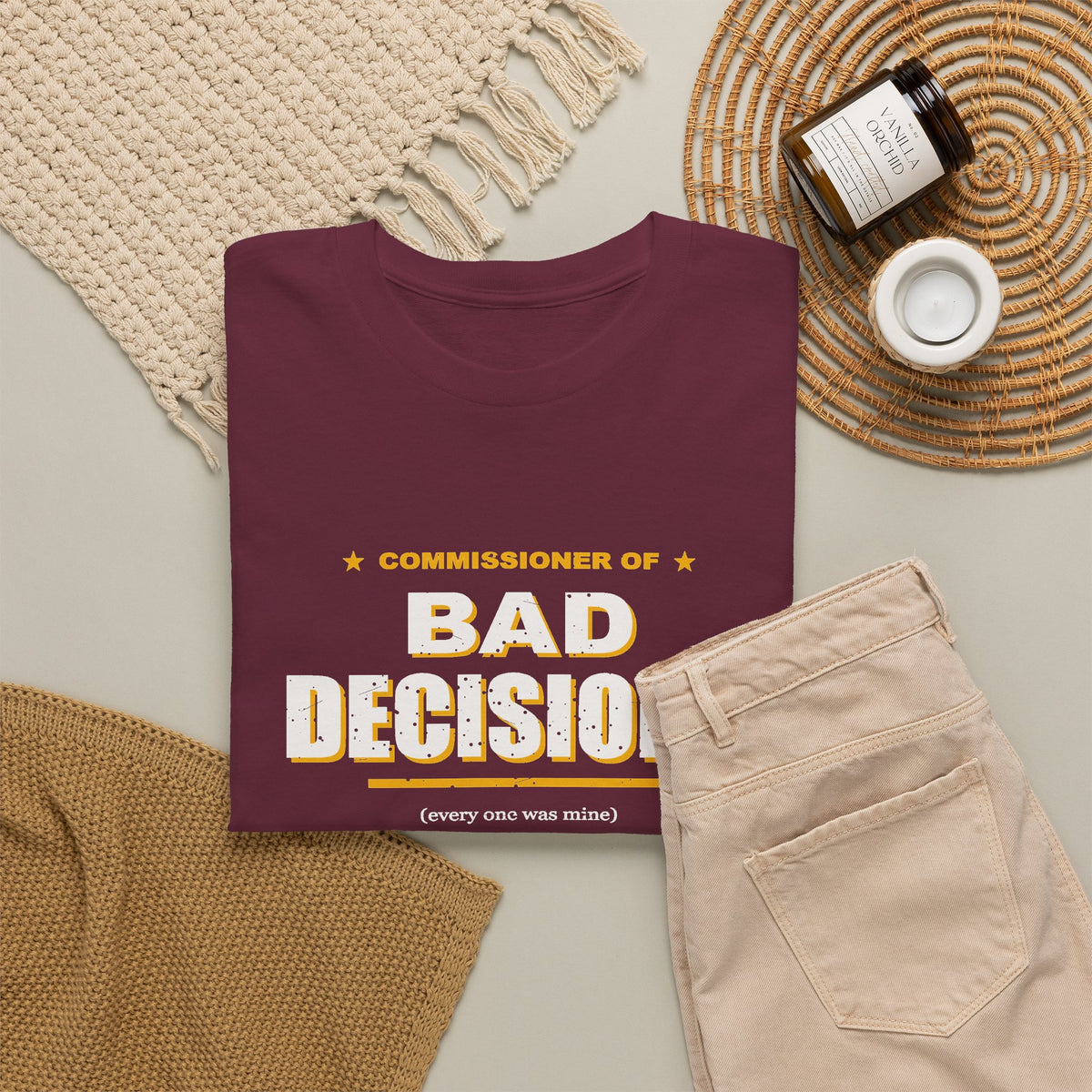 Commissioner Of Bad Decisions T-Shirt