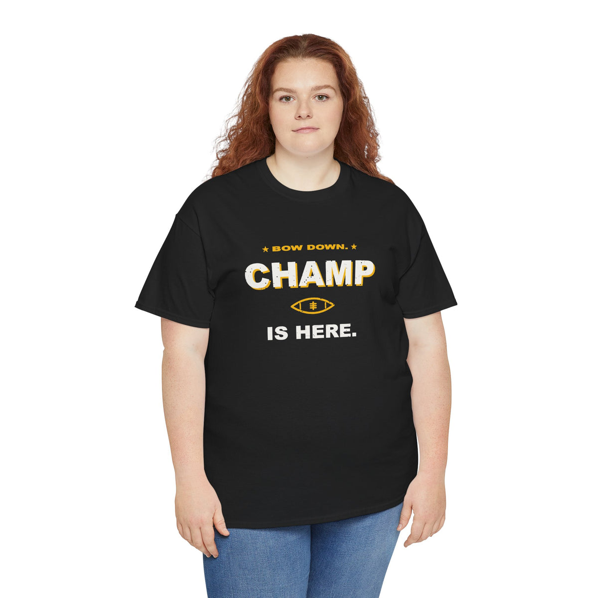Bow Down. Champ Is Here. T-Shirt