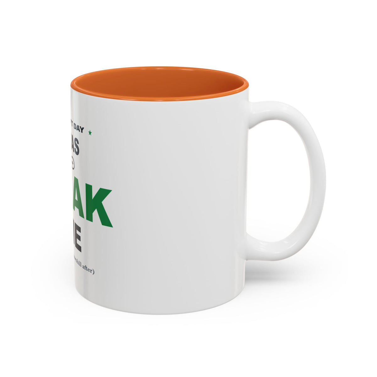 Draft Day Was Peak Me Two-Tone Mug