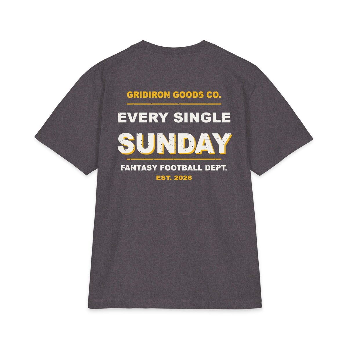 Set My Lineup. Ruined My Sunday. Max Heavyweight Oversized Tee