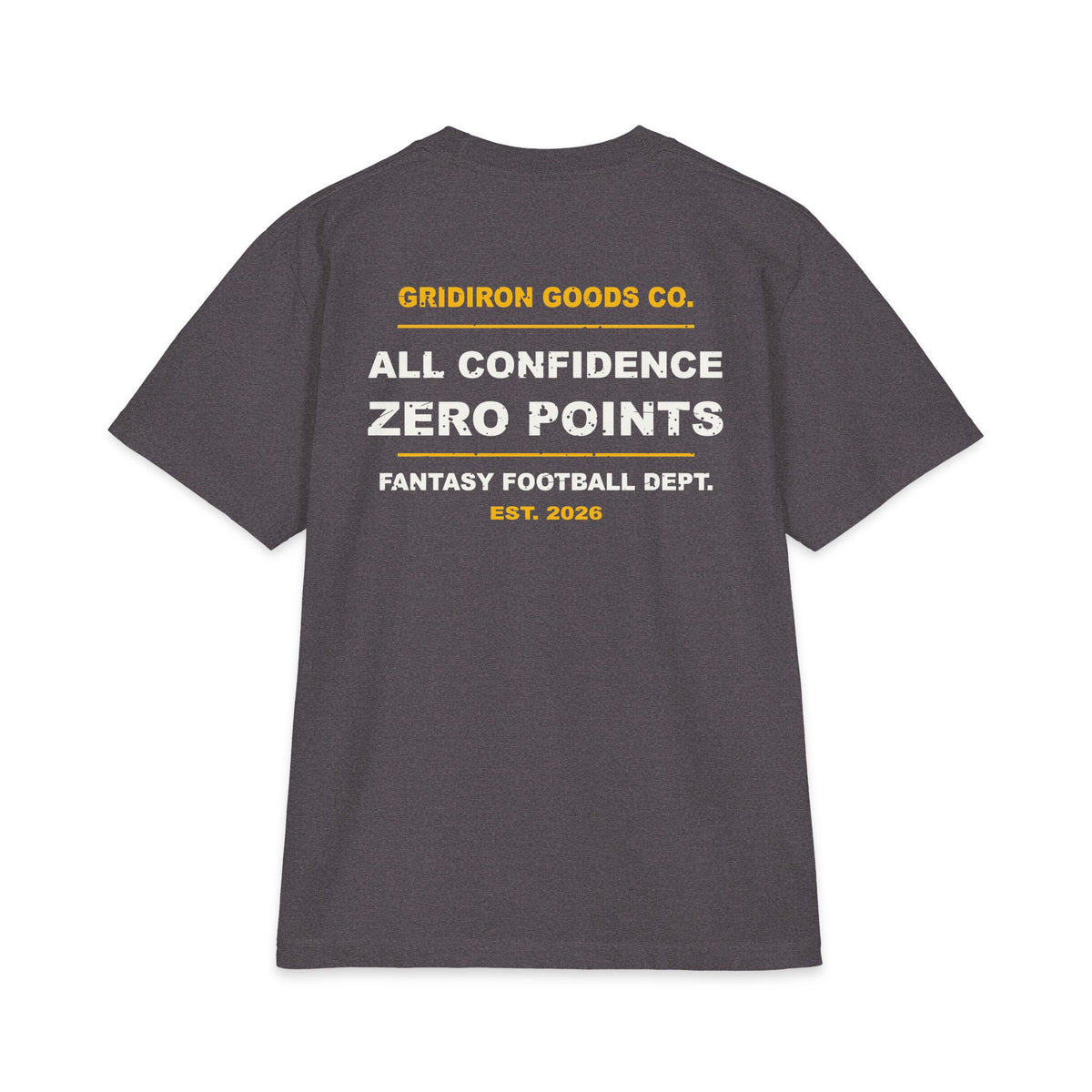 All Trash Talk, No Points Max Heavyweight Oversized Tee