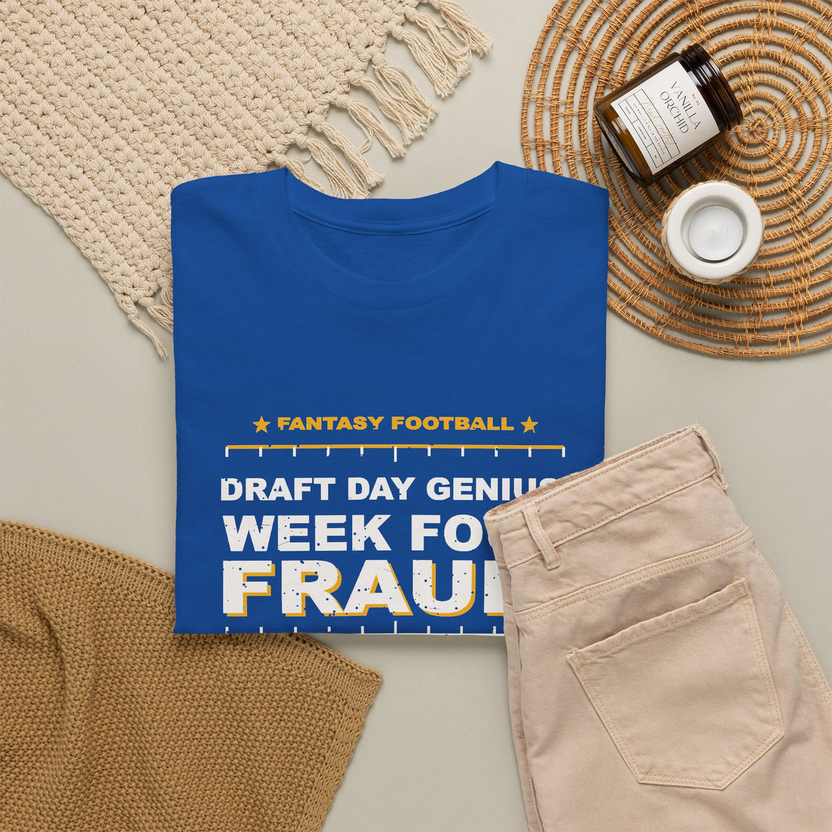 Draft Day Genius. Week Four Fraud. T-Shirt