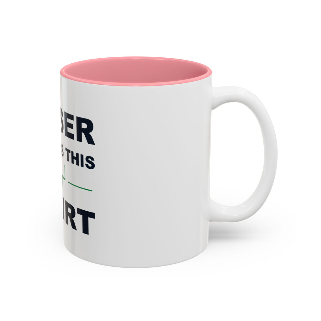 Loser Wears This Shirt Two-Tone Mug