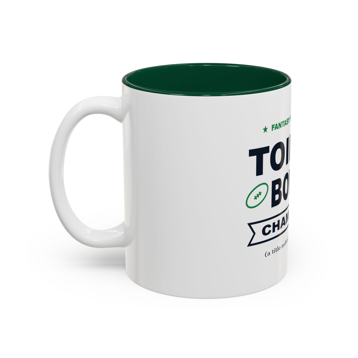 Toilet Bowl Champion Two-Tone Mug