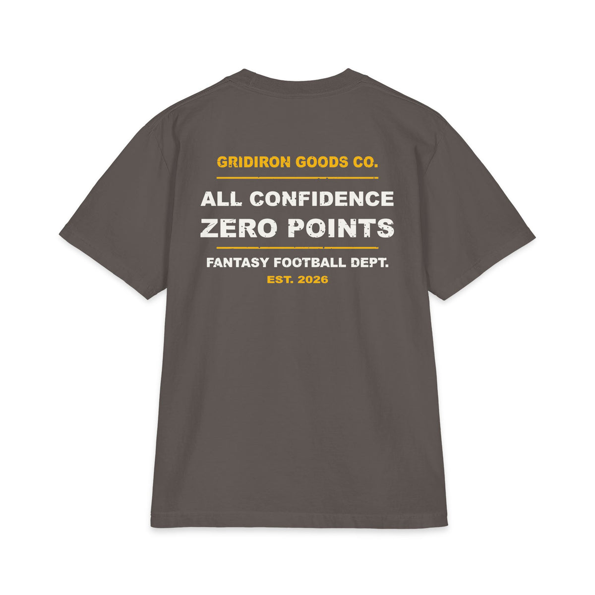 All Trash Talk, No Points Max Heavyweight Oversized Tee