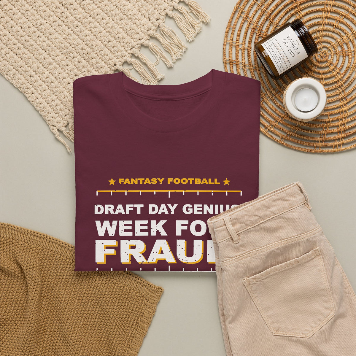 Draft Day Genius. Week Four Fraud. T-Shirt