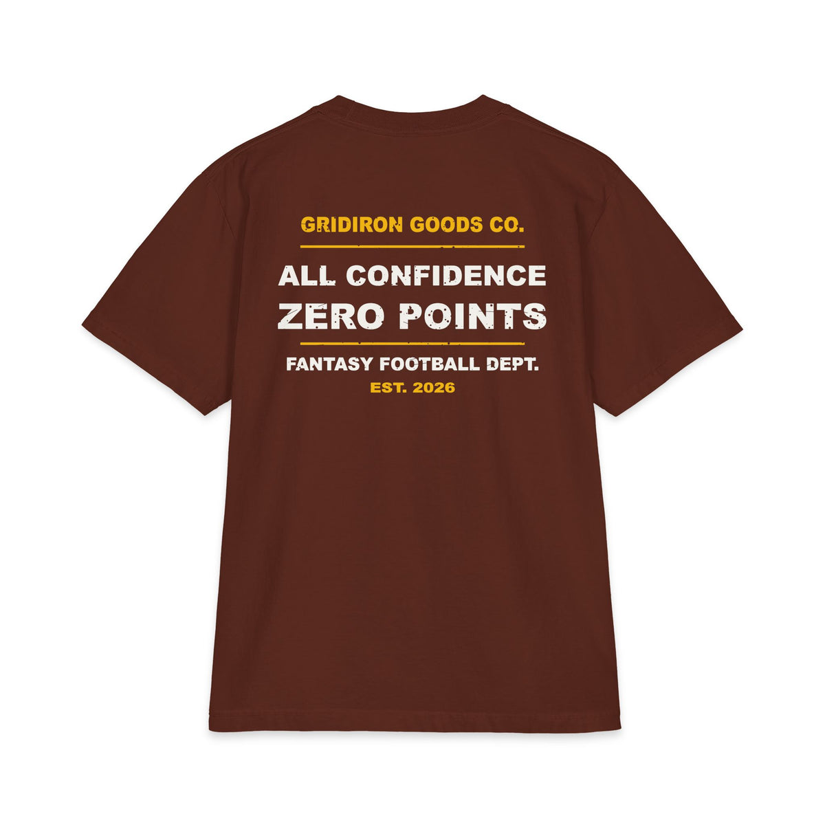 All Trash Talk, No Points Max Heavyweight Oversized Tee