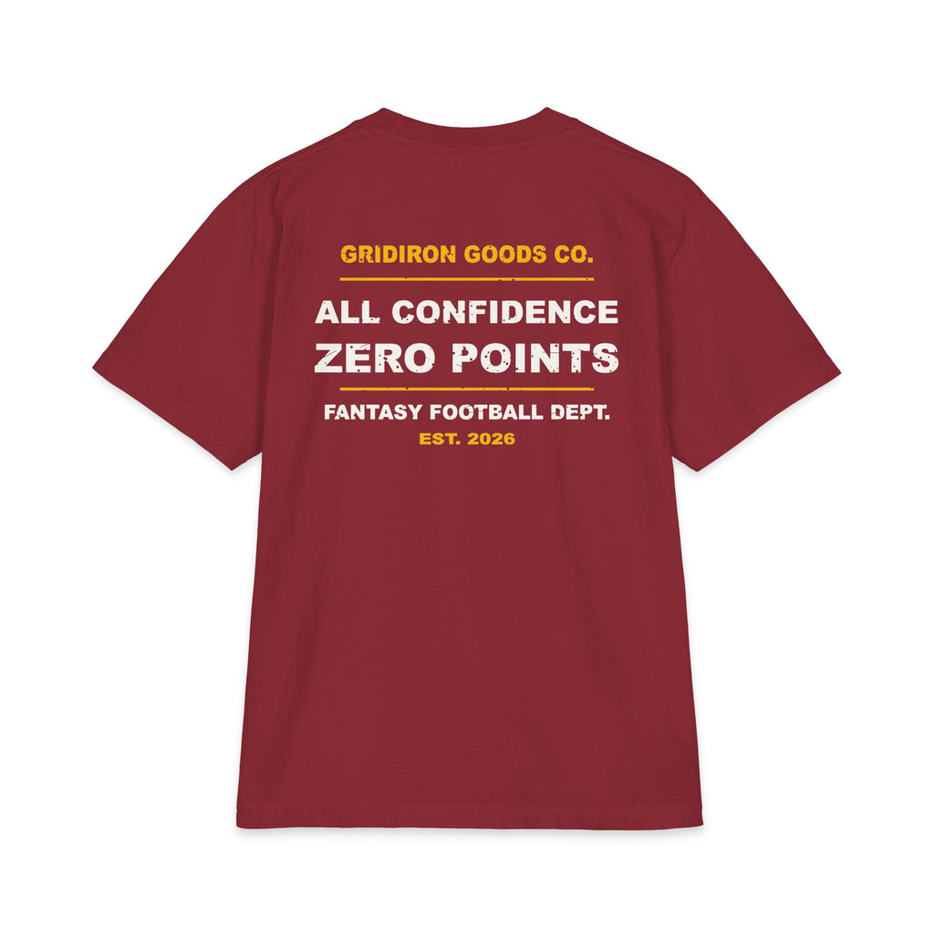 All Trash Talk, No Points Max Heavyweight Oversized Tee