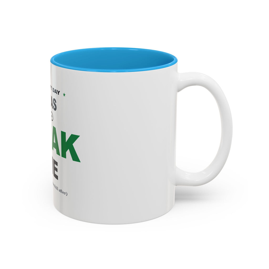 Draft Day Was Peak Me Two-Tone Mug