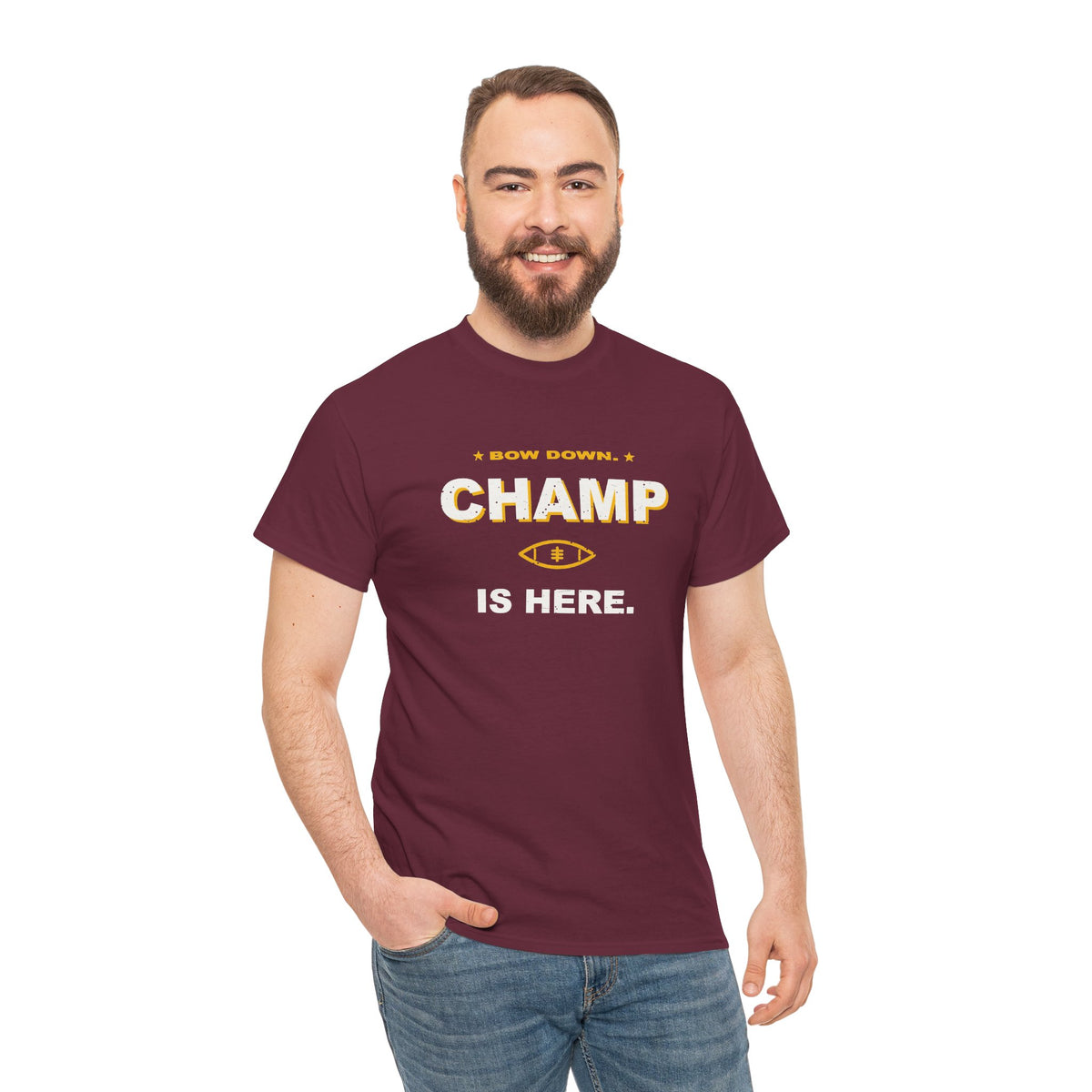 Bow Down. Champ Is Here. T-Shirt