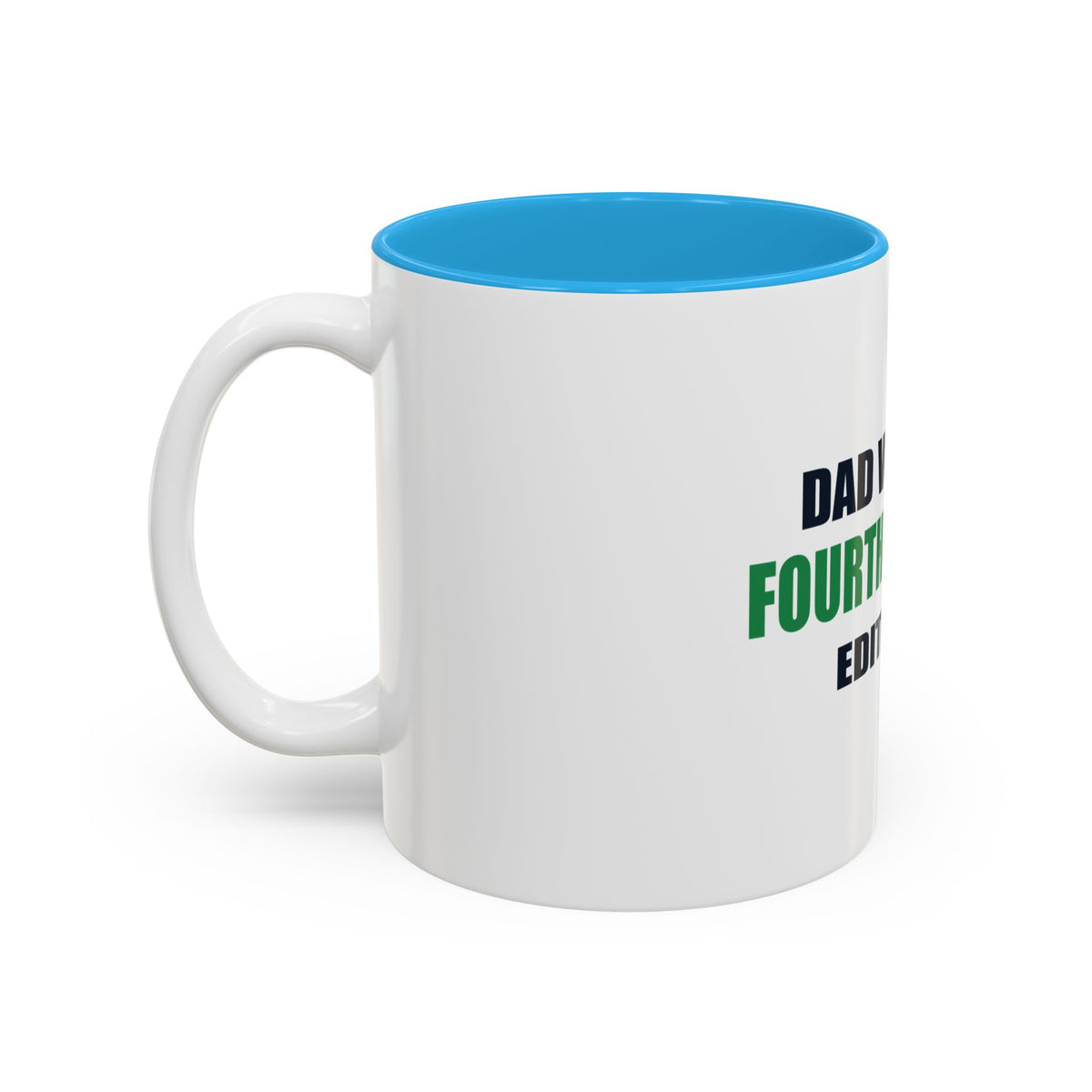 Dad Voice, Fourth Down Edition Two-Tone Mug