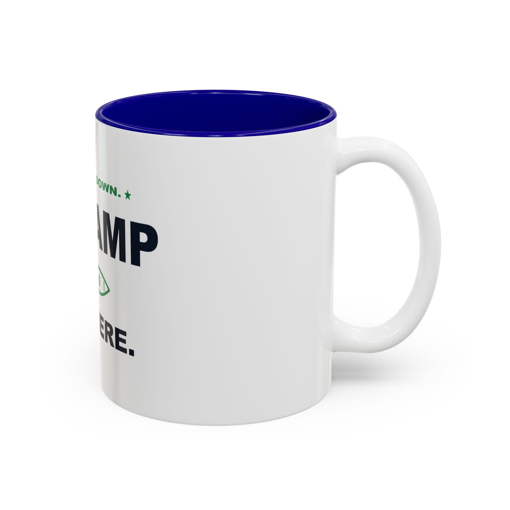 Bow Down. Champ Is Here. Two-Tone Mug