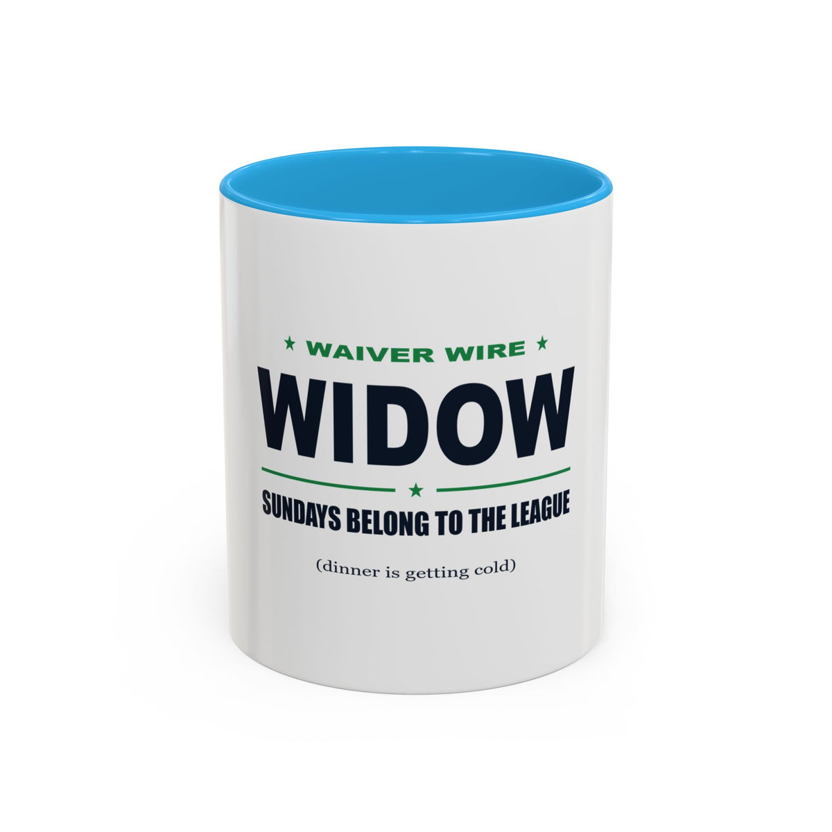 Waiver Wire Widow Two-Tone Mug