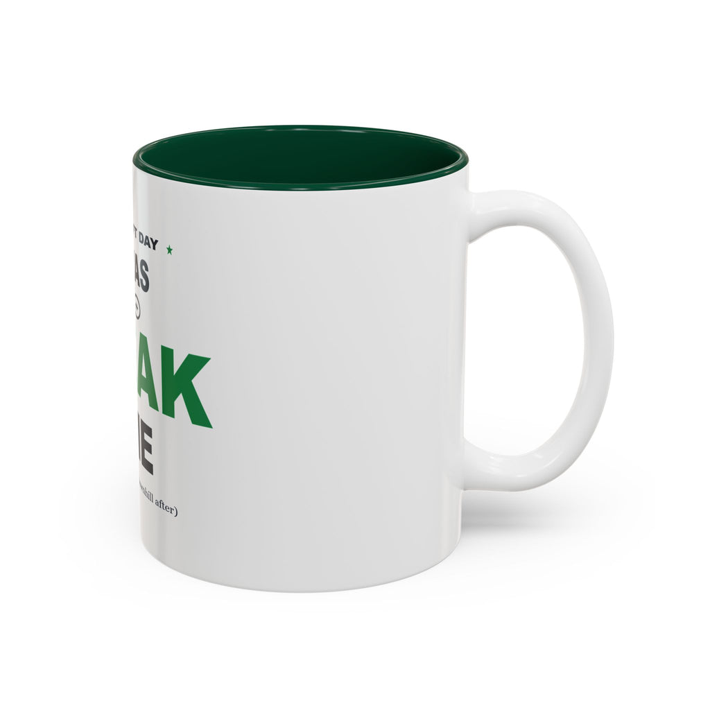 Draft Day Was Peak Me Two-Tone Mug