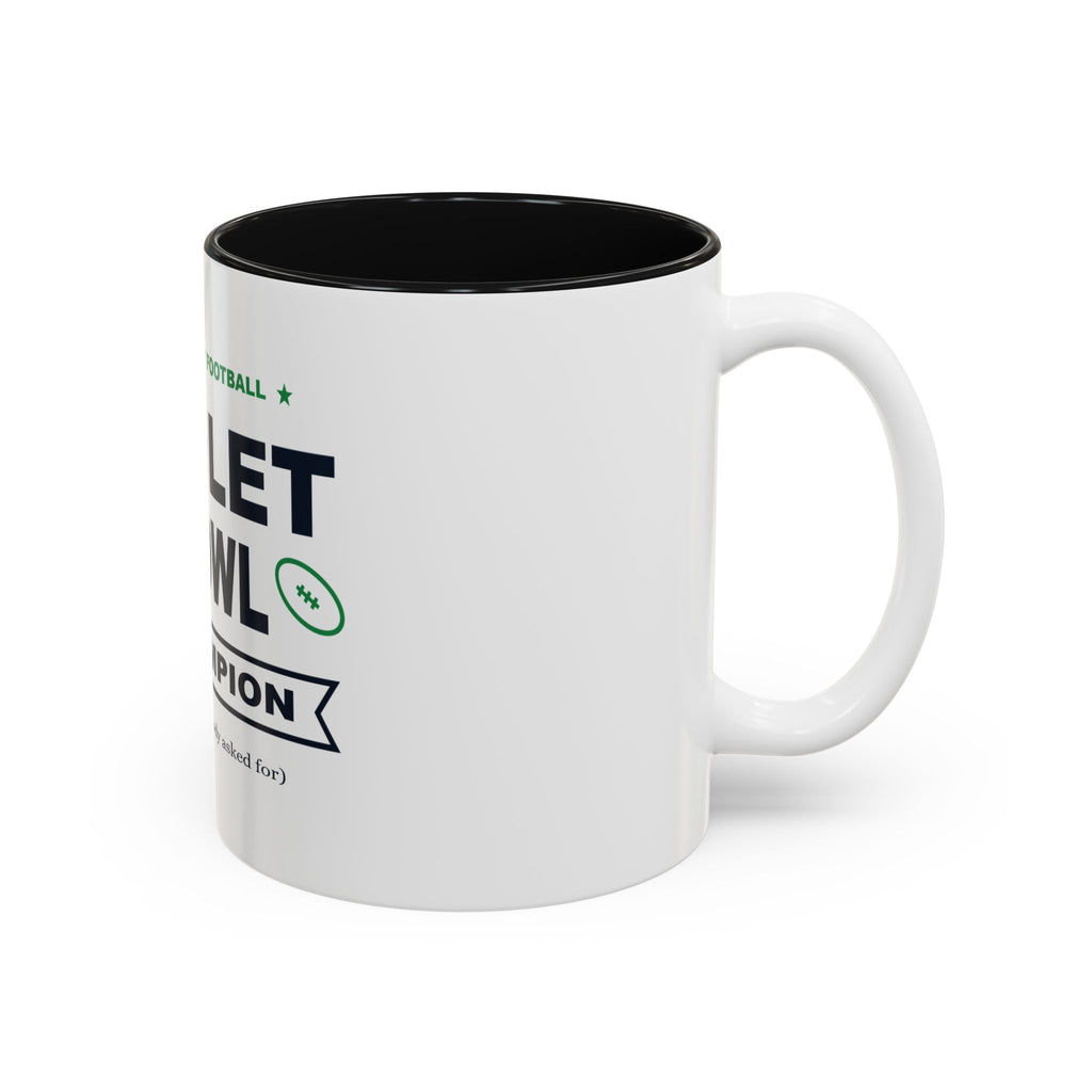 Toilet Bowl Champion Two-Tone Mug