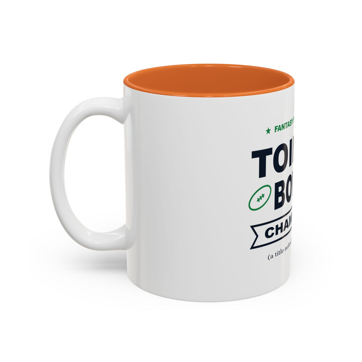 Toilet Bowl Champion Two-Tone Mug