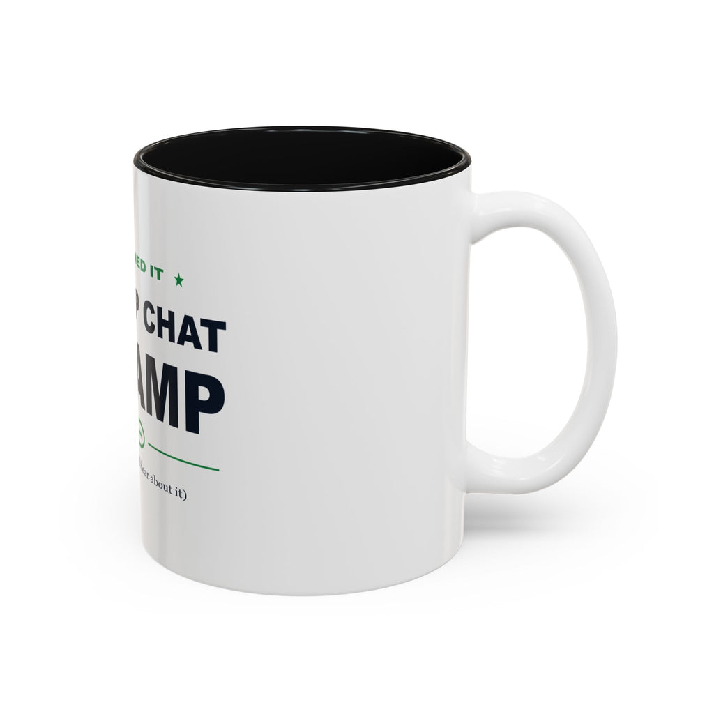 Group Chat Champ Two-Tone Mug