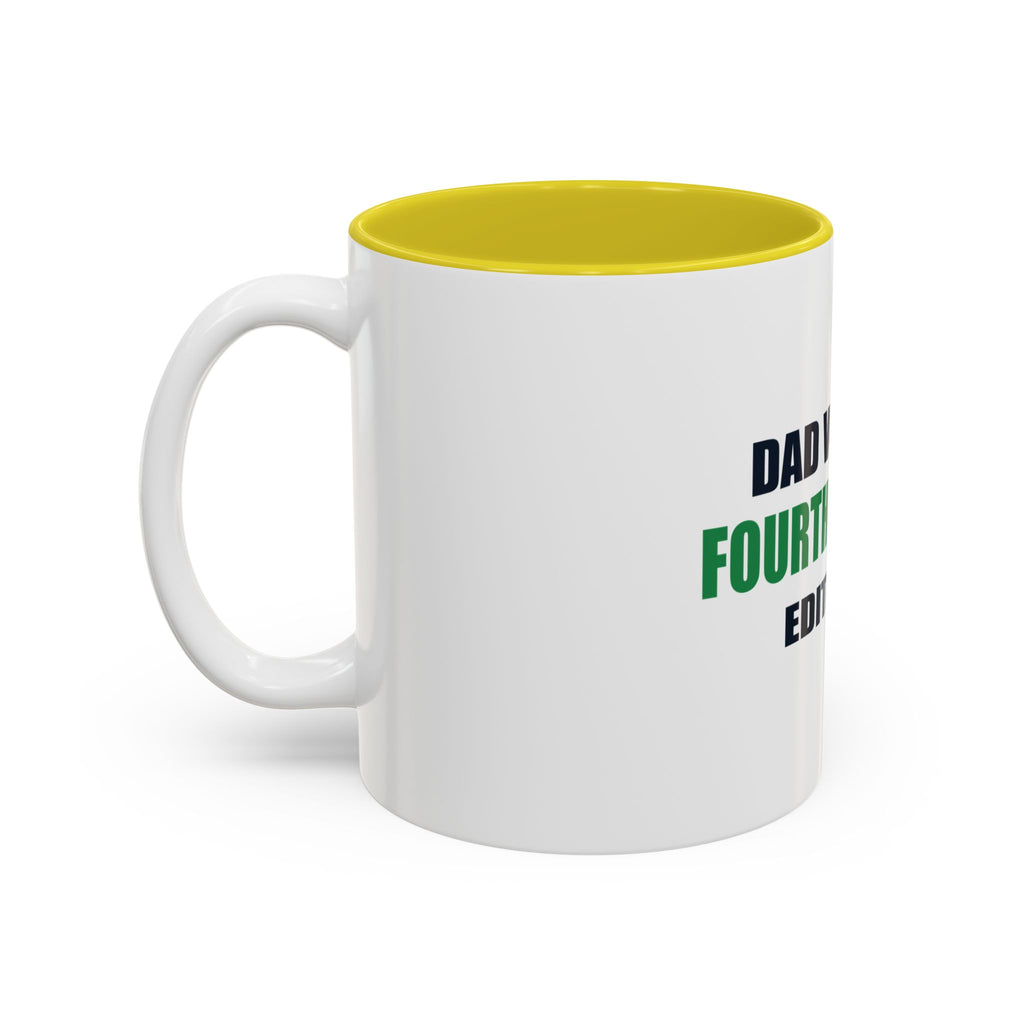 Dad Voice, Fourth Down Edition Two-Tone Mug