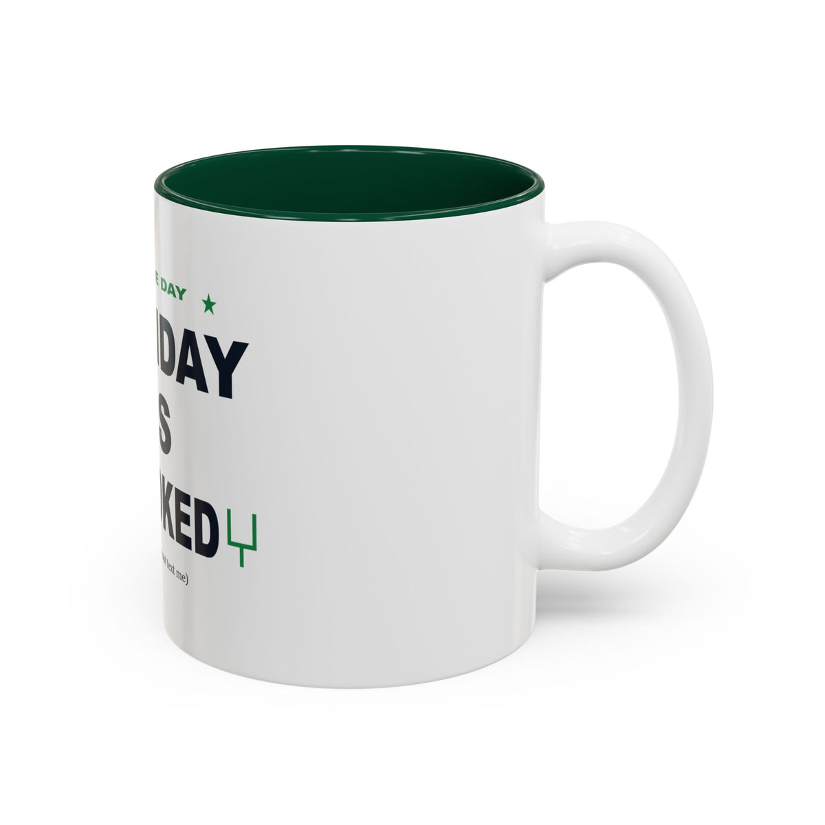Sunday Is Booked Two-Tone Mug