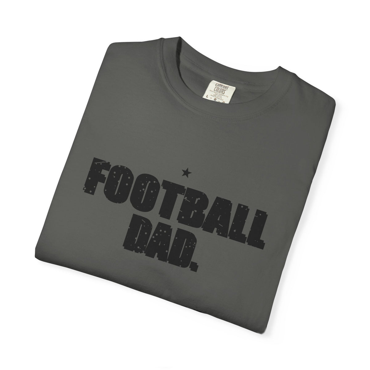 Football Dad. Snack Supervisor. Heavyweight Garment-Dyed Tee