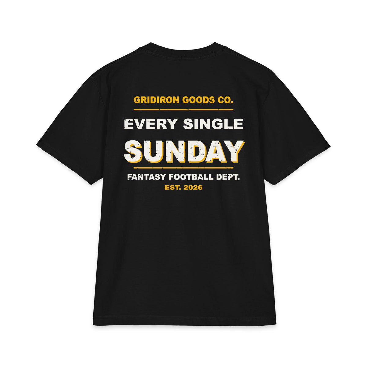 Set My Lineup. Ruined My Sunday. Max Heavyweight Oversized Tee