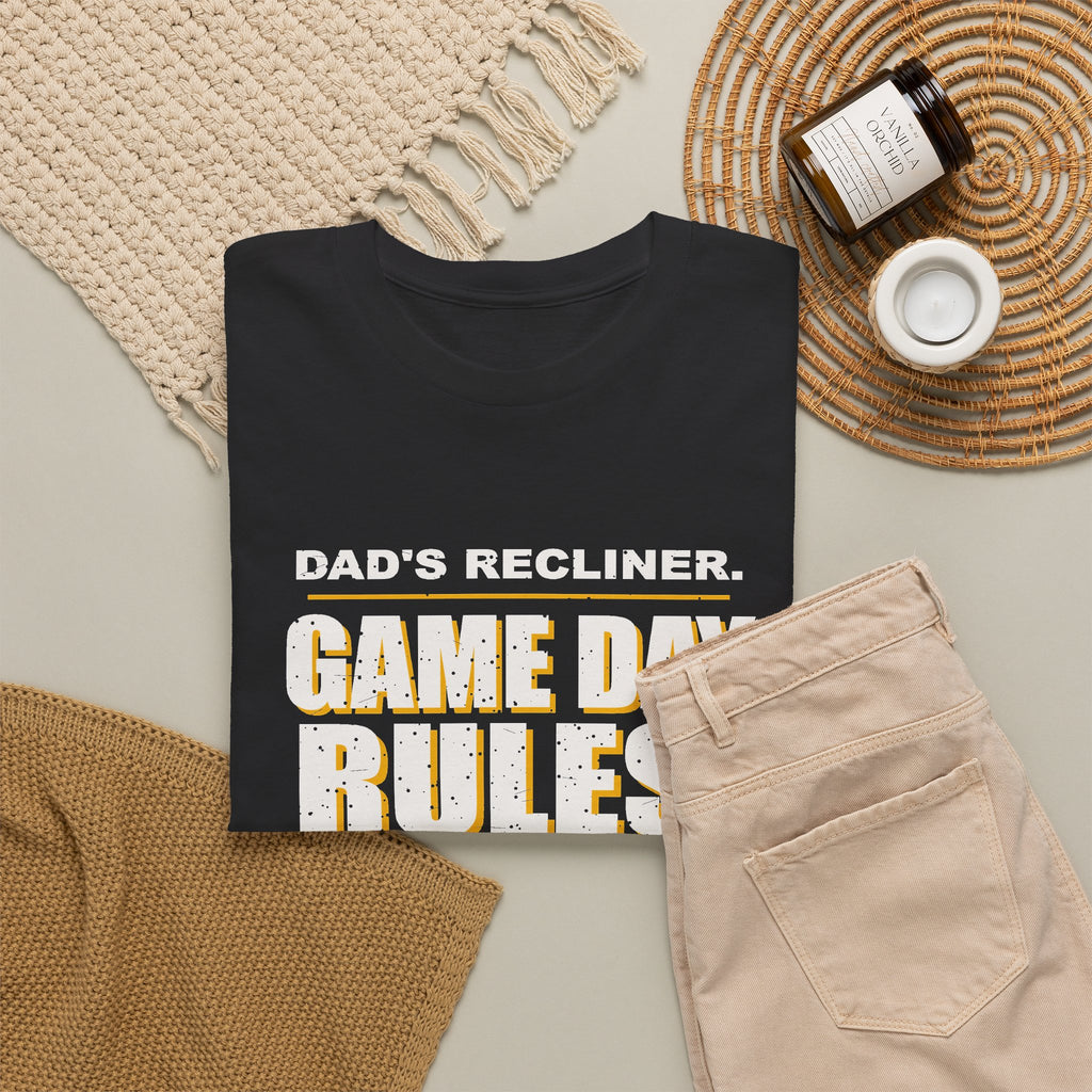 Dad's Recliner. Game Day Rules. T-Shirt