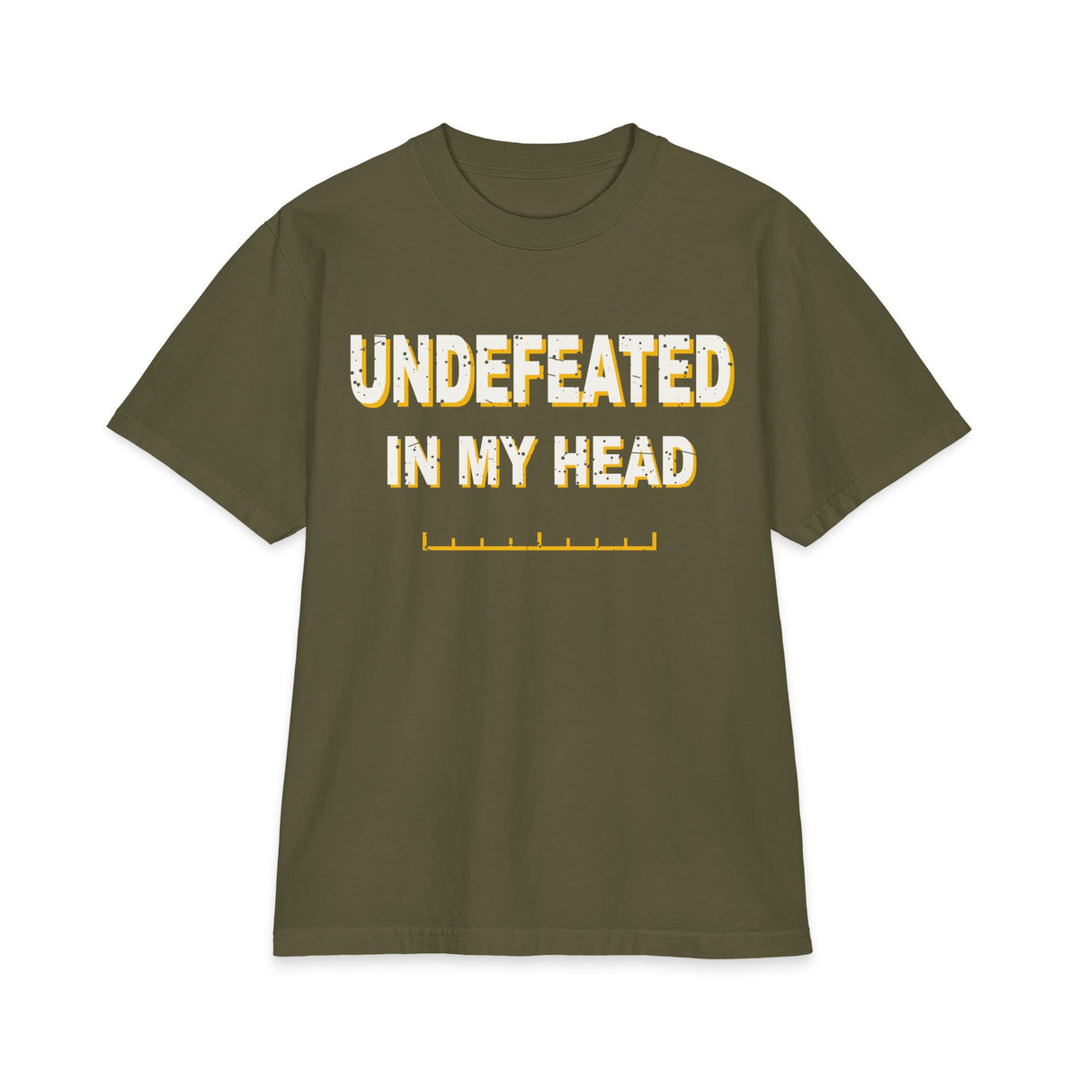 Undefeated In My Head Max Heavyweight Oversized Tee
