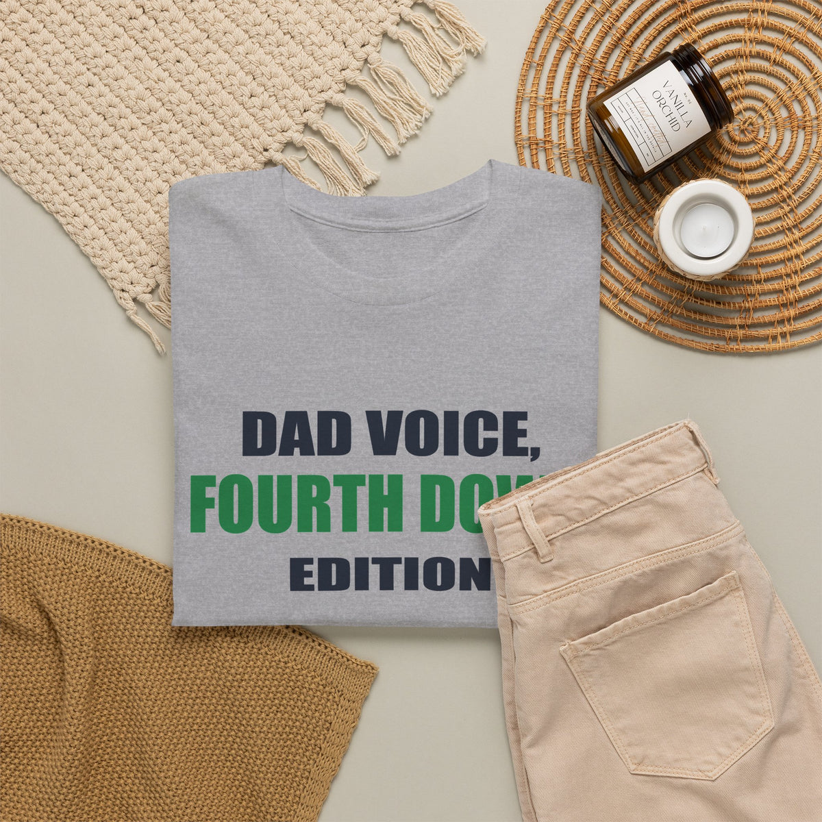 Dad Voice, Fourth Down Edition T-Shirt
