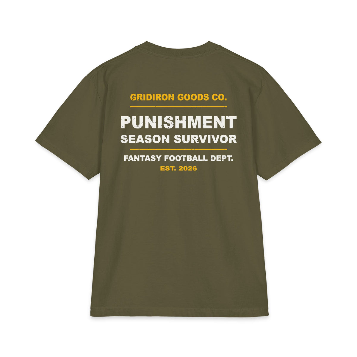Last Place Earned It Max Heavyweight Oversized Tee