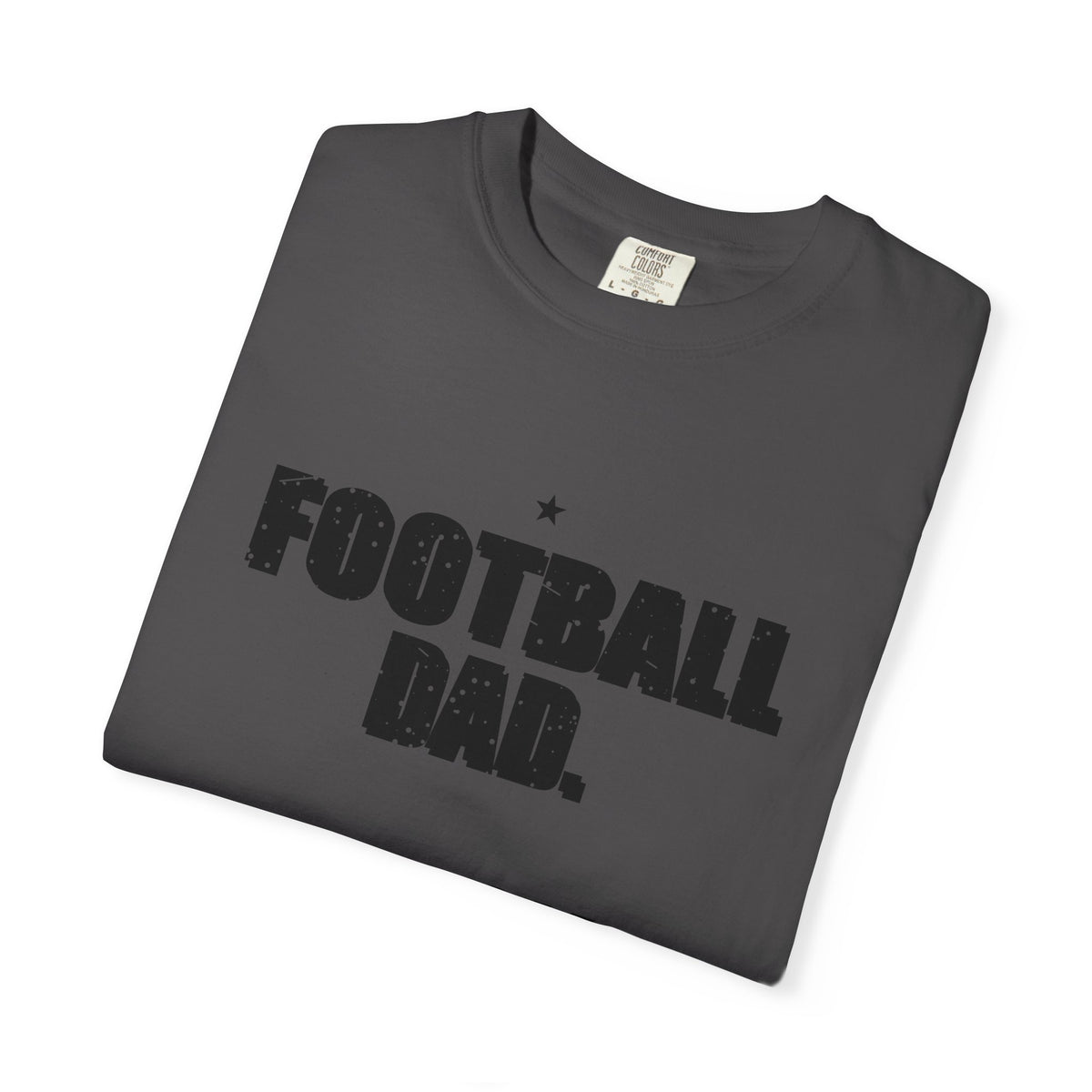 Football Dad. Snack Supervisor. Heavyweight Garment-Dyed Tee