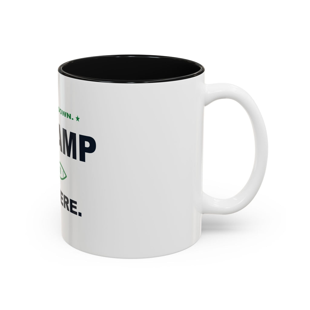 Bow Down. Champ Is Here. Two-Tone Mug