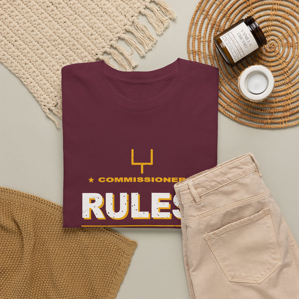 Commissioner Rules. Sit Down. T-Shirt