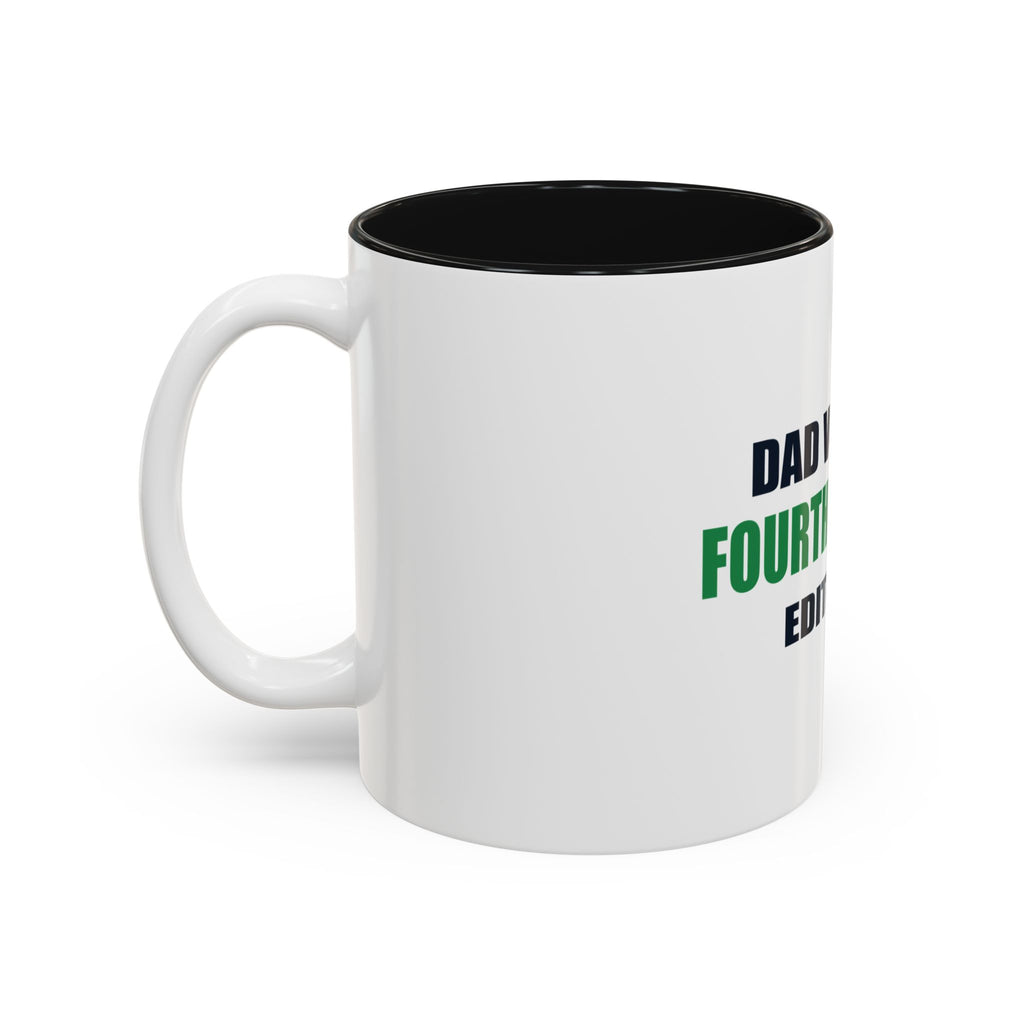 Dad Voice, Fourth Down Edition Two-Tone Mug
