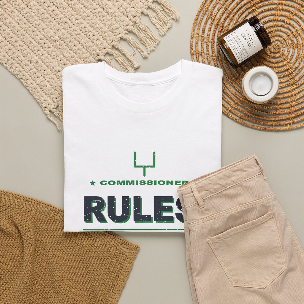 Commissioner Rules. Sit Down. T-Shirt
