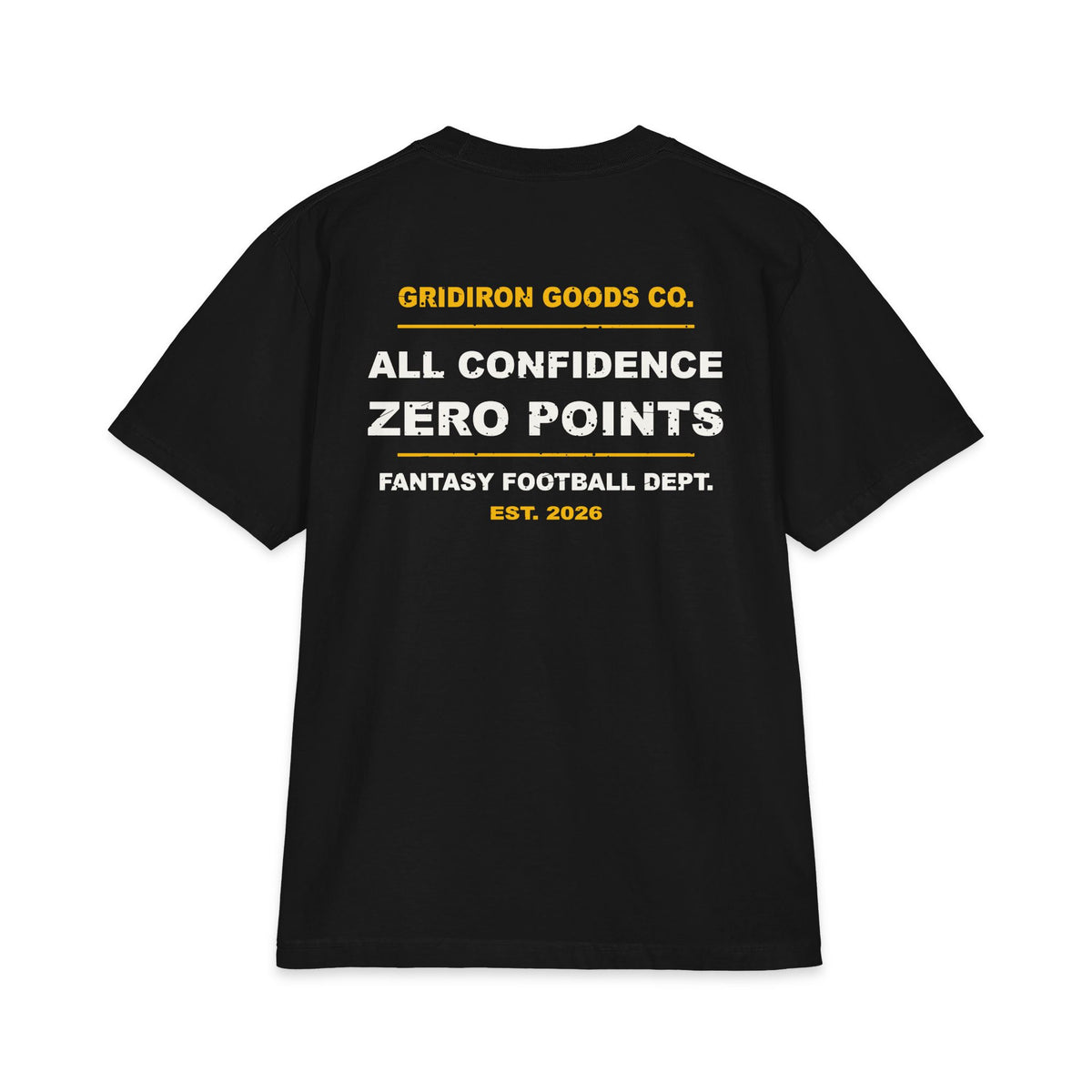All Trash Talk, No Points Max Heavyweight Oversized Tee