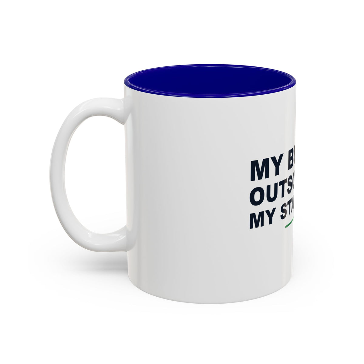 My Bench Outscored My Starters Two-Tone Mug