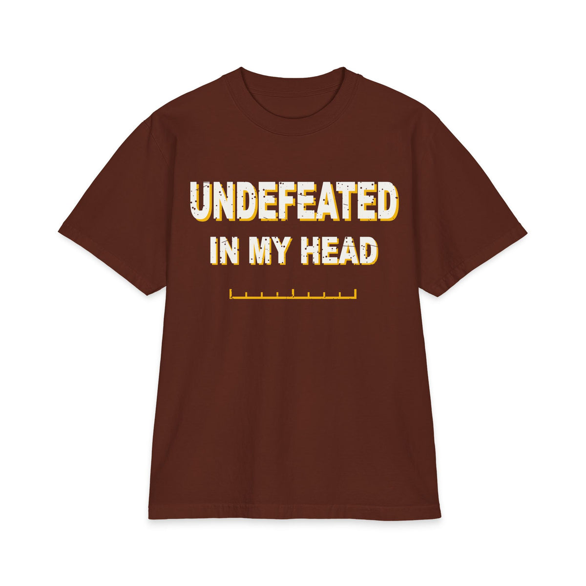 Undefeated In My Head Max Heavyweight Oversized Tee
