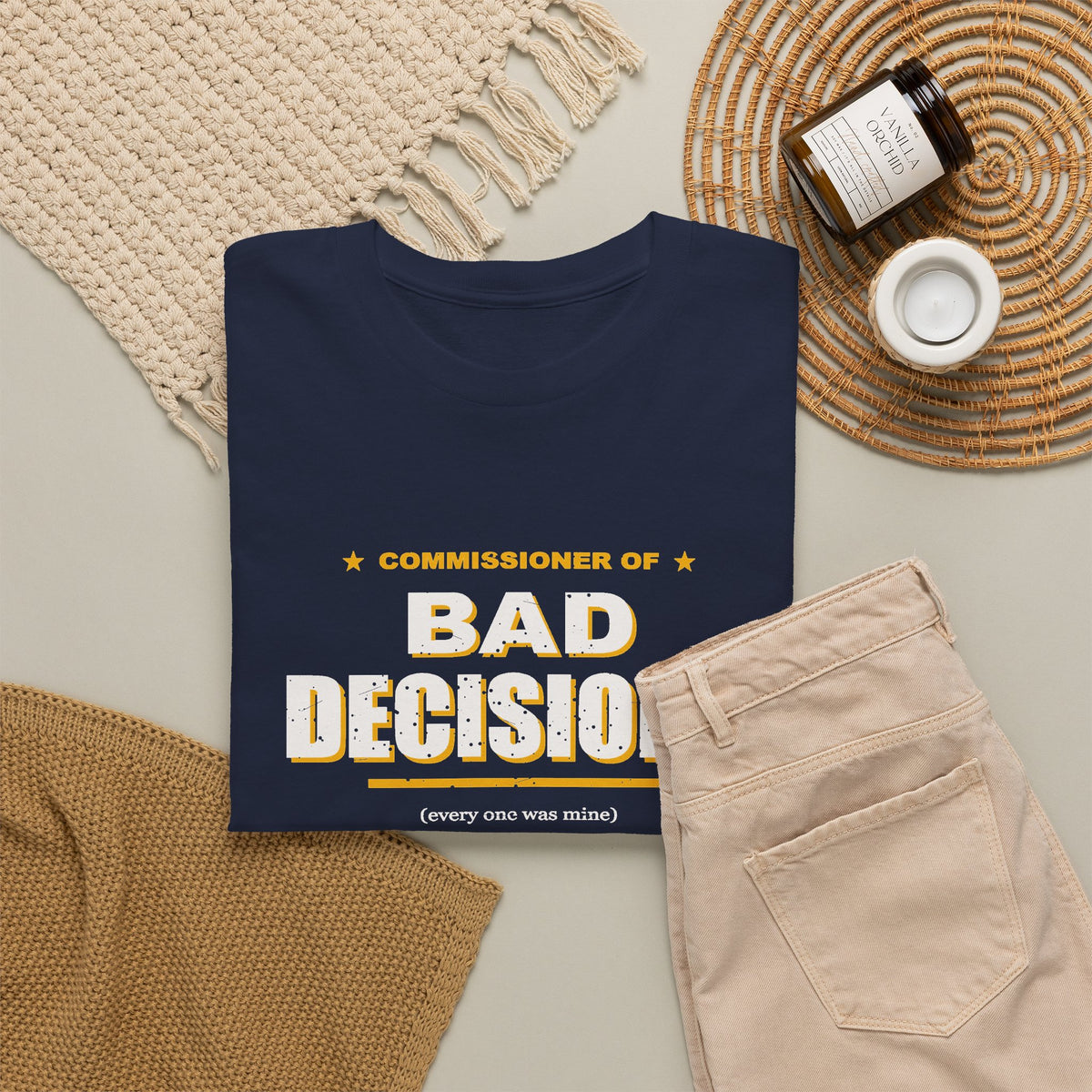 Commissioner Of Bad Decisions T-Shirt