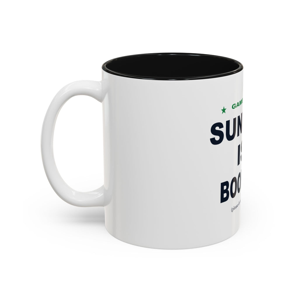 Sunday Is Booked Two-Tone Mug