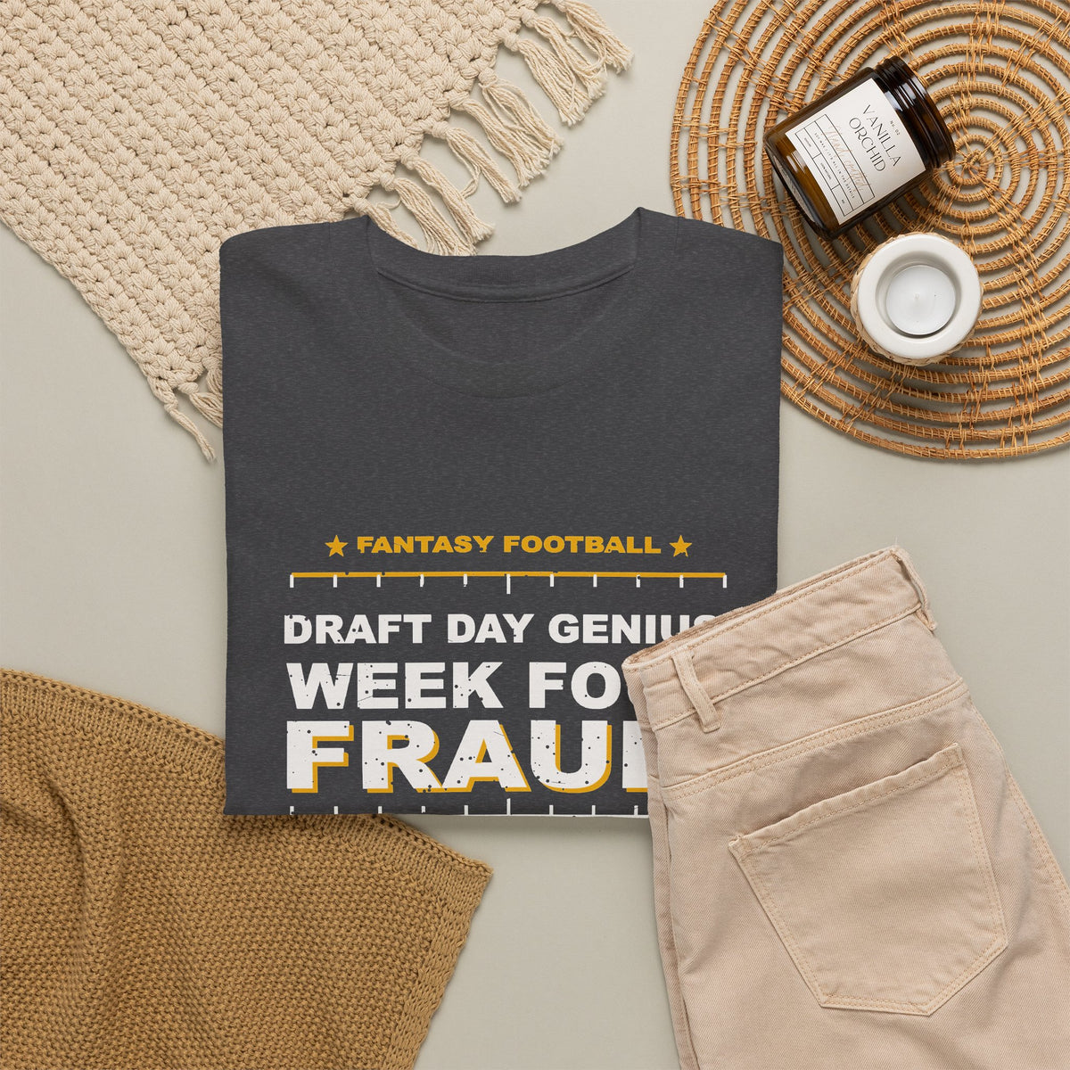 Draft Day Genius. Week Four Fraud. T-Shirt
