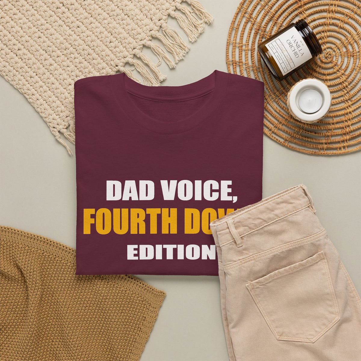 Dad Voice, Fourth Down Edition T-Shirt