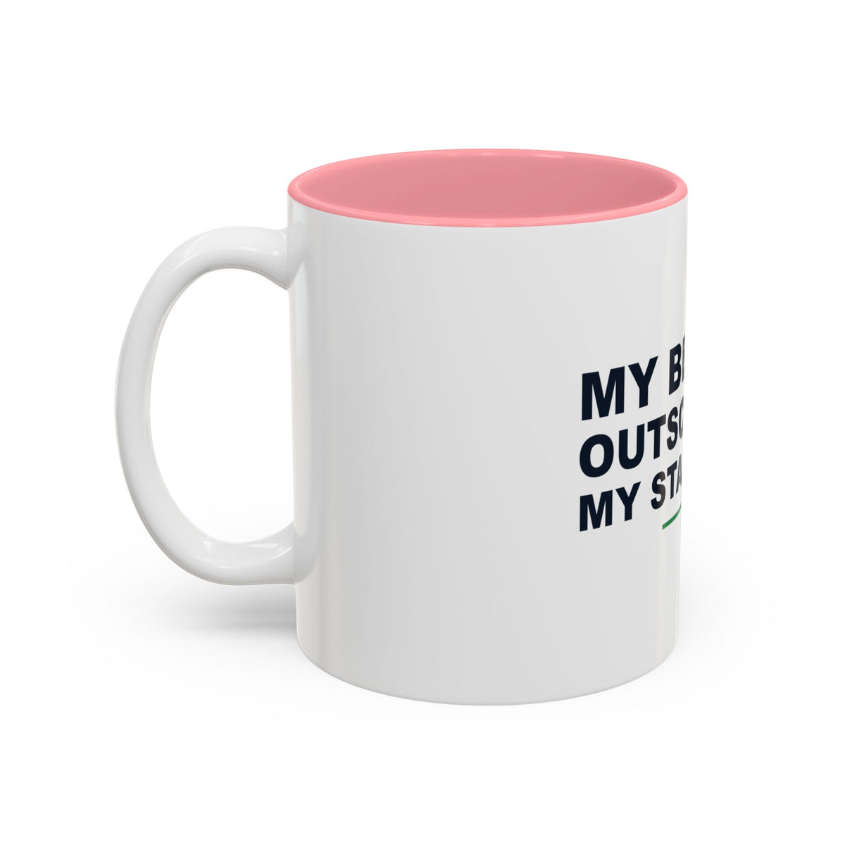 My Bench Outscored My Starters Two-Tone Mug
